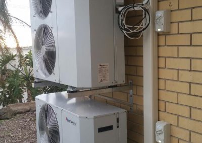 Installing this 16 KW Temperzone unit for a commercial client in Lonsdale