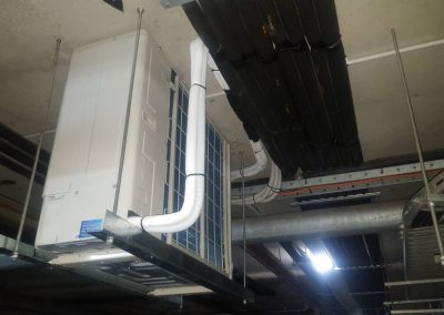 Specialising in city Residential Apartment AC Installations Domain Apartments Adelaide Daikin outdoor unit piping 5Kw